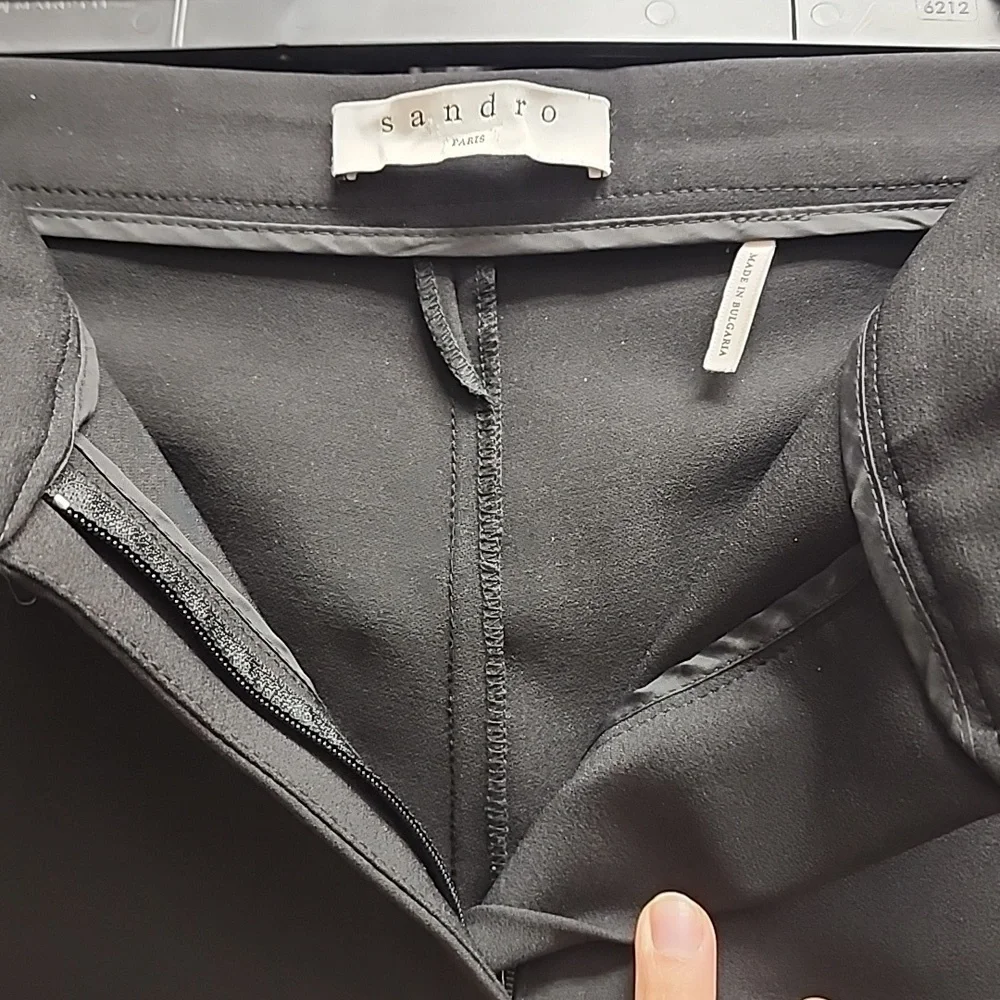 Sandro red stripe pant - Picture 3 of 5